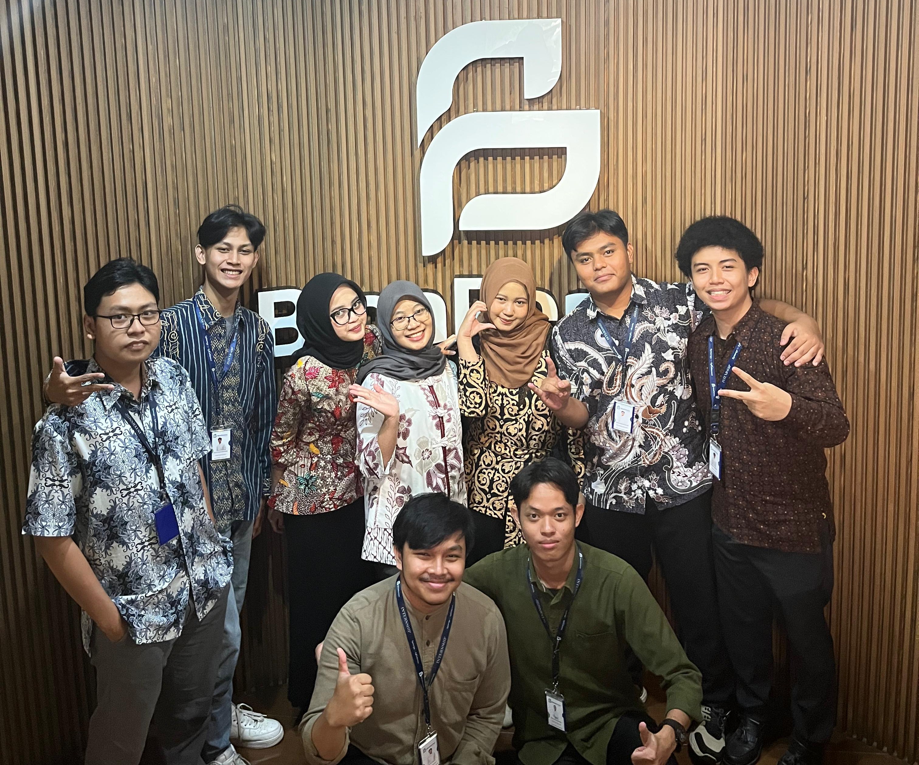 Bina Pertiwi intern team batch 2
